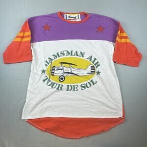 Vintage JAMS Surf Line International One Size (Sz M) T Shirt JAMSMAN AIR TOUR DE